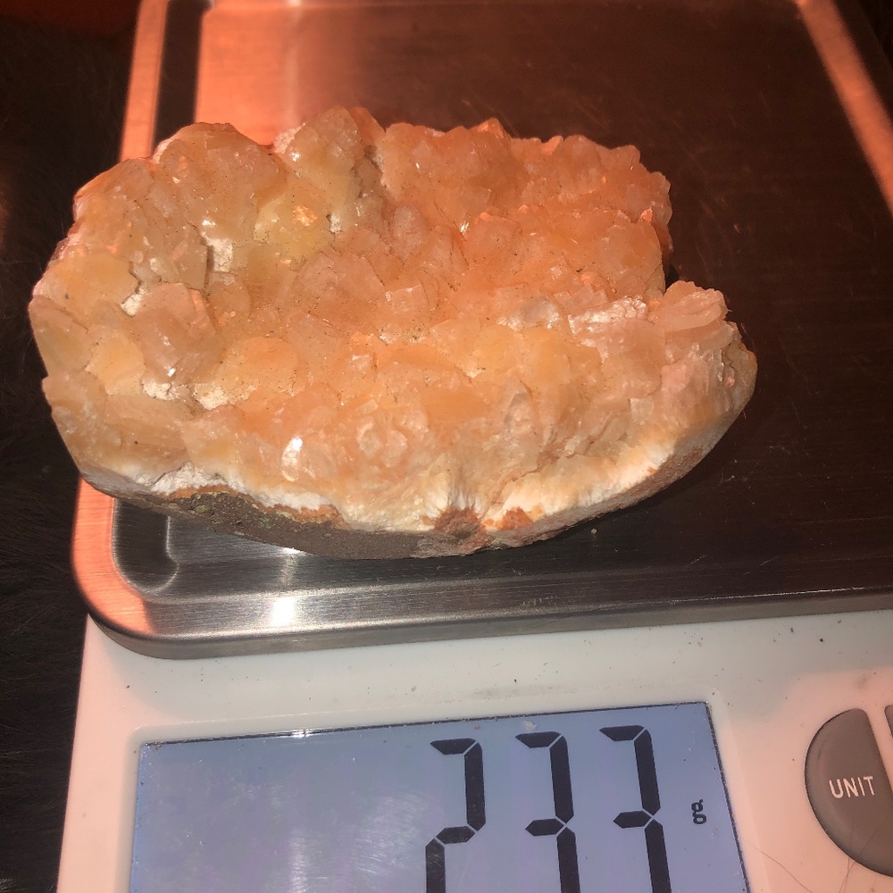 Stilbite crystal